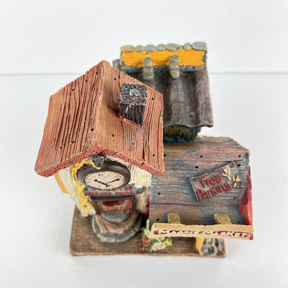 FIGI Graphics Town Square Birdhouse Tweetie Town Hall Composite Miniature - Picture 5 of 6